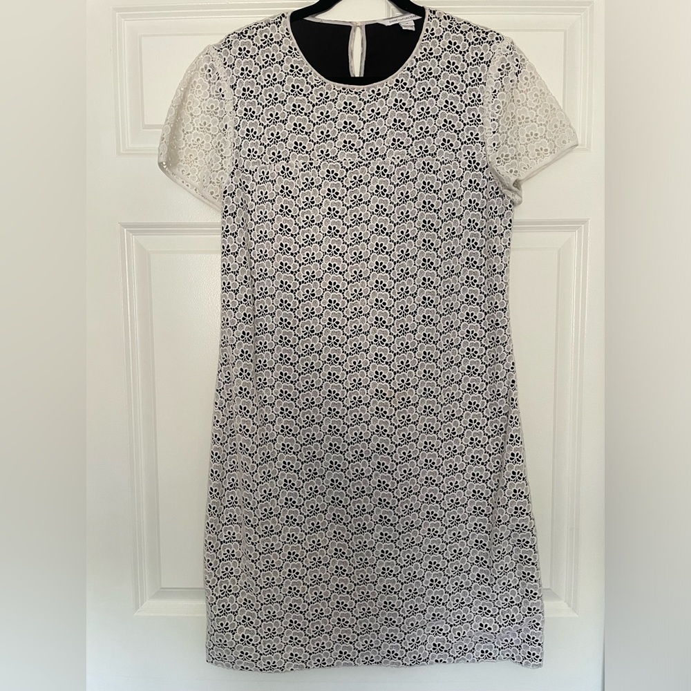 Diane von Furstenberg eyelet dress